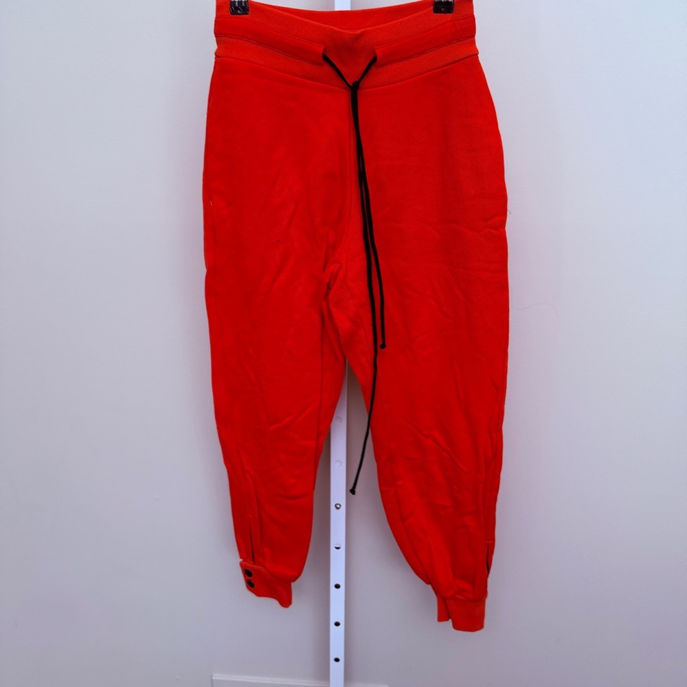 The Range Women's Red Drawstring Jogger Sweatpants size XS